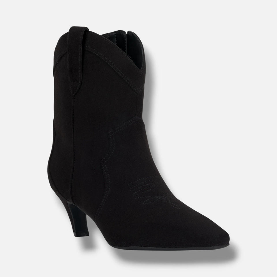I.N.C. International Concepts Women's Black Secia Western Booties