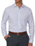 Kenneth Cole Reaction Men's White & Light Blue Quick Dry Performance Dress Shirt