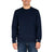 Gerry Men's Navy Textured Crew Neck Long Sleeve Sweatshirt