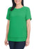 Hilary Radley Women's Green Short Sleeve Blouse