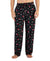 Club Room Men's Black Santa Hat Fleece Drawstring Pajama Bottoms | Club Room in Lebanon