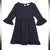 Rare Editions Baby Girl's Navy Bell Sleeve Knit Dress|Rare Editions In Lebanon