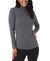 32 Degrees Women's Grey Long-Sleeve Mock-Neck Top - Extra Warm Blouse | 32 Degrees in Lebanon