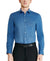 Tallia Men's Dark Blue Slim-Fit Geo-Link Dress Shirt |Tallia In Lebanon