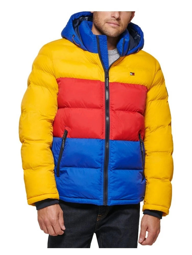 Tommy Hilfiger Men's Multicolor Winter Hooded Jacket | Tommy Hilfiger In Lebanon