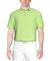 Pga Tour Men's Green Flash Athletic fit Short Sleeve Polo T-Shirt | Pga Tour In Lebanon