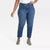 Ava & Viv Women's Navy High-Rise Cropped Slim Straight Jeans |Ava & Viv In Lebanon