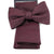 Alfani Men's Plum Garfield Mini-Print Bow Tie Pocket Square Burgundy Bowtie | Alfani In Lebanon