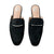 Journee Collection Women's Black Ameena Slip On Mules |Journee Collection In Lebanon