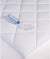 Martha Stewart Collection Cool To Touch Twin Mattress White & Blue ABT53 shr