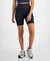 Hippie Rose Women's Mountain Grey Seamless High-Waisted Biker Short | Hippie Rose In Lebanon
