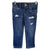 Cat & Jack Girl's Blue Skinny Dark Rip Repair Jeggings Jeans | Cat & Jack In Lebanon