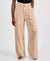 Bar III Women's Beige Petite High Rise Pleat-Front Wide Leg Pants | Bar III In Lebanon