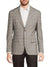 Tallia Men's Gray Checkered Slim Fit Wool Blend Blazer| Tallia In Lebanon