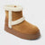 Universal Thread Women's Camel Cozy White Faux-Fur Cuff That Adds A Soft Boots