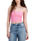 Hippie Rose Women's Pink Seamless Cropped Tube Crop Top | Hippie Rose In Lebanon