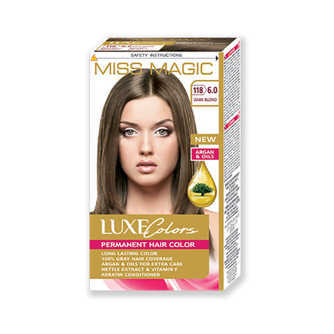 Miss Magic Luxe Colors Permanent Hair Colour Dark Blond 6.0