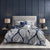 Madison Park Indigo Vienna 6-Piece Duvet Cover Set, Full/Queen Bedding | Madison Park In Lebanon