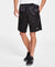 Reebok Men's Black Regular-Fit Mesh-Panel Satin Basketball Shorts |Reebok In Lebanon
