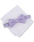 Alfani Men's Mauve & White Polka Dot Bow Tie & Solid Pocket Square Set | Alfani In Lebanon