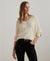 Lauren Ralph Lauren Women's Off White Rib-Knit Dolman-Sleeve Sweater | Lauren Ralph Lauren In Lebanon