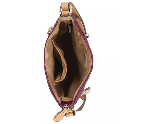 GIANI BERNINI Saffiano faux-leather North South women's crossbody bag abb86