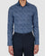 Society Of Threads Men's Navy & White Regular-Fit Dress Shirt|Society Of Threads In Lebanon