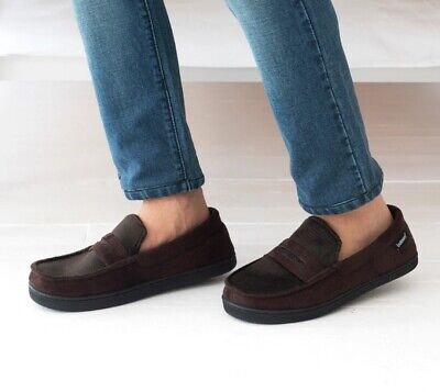ISOTONER Men's Dark Brown Casual Shoes ACS233(shoes 10,61)shr