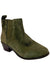 Vionic Women's Olive Green Water-Repellent Suede Ankle Boots | Vionic In Lebanon
