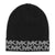 Michael Kors Men's Black Patchwork Logo Beanie | Michael Kors In Lebanon