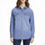 Gloria Vanderbilt Women's Blue Long Sleeve Button-Up Denim Shirt
