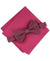 Alfani Men's Red Solid Pocket Square Roy Geo Bow Tie | Alfani In Lebanon