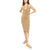 Forever 21 Women's Taupe Ribbed Halter Neck Midi Dress |Forever 21 In Lebanon