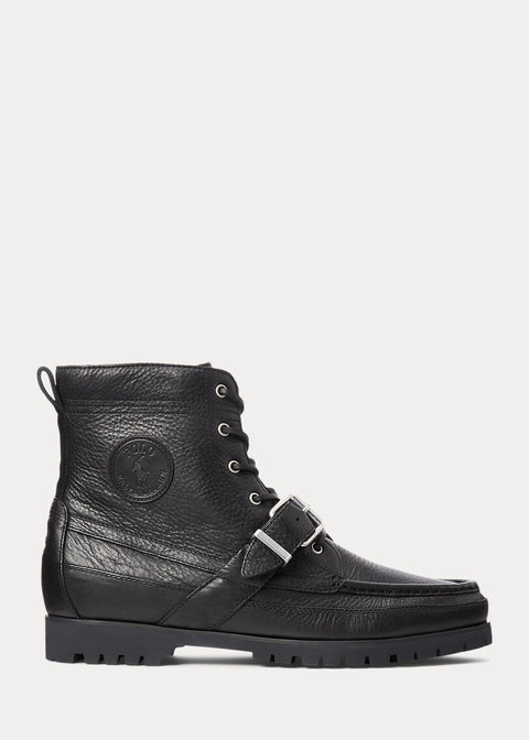 Polo Ralph Lauren Men's Black Boot  ACS84 shoes63