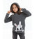 Deno Kids Girl's Dark Grey Hoodie | Deno Kids in Lebanon