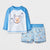 Disney Baby Boy's Blue 2pcs Long Sleeve Winnie The Pooh Printed Rash Swimsuit | Disney In Lebanon