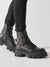 Steve Madden Women's Black Leather Scarponcini Boots | Steve Madden In Lebanon