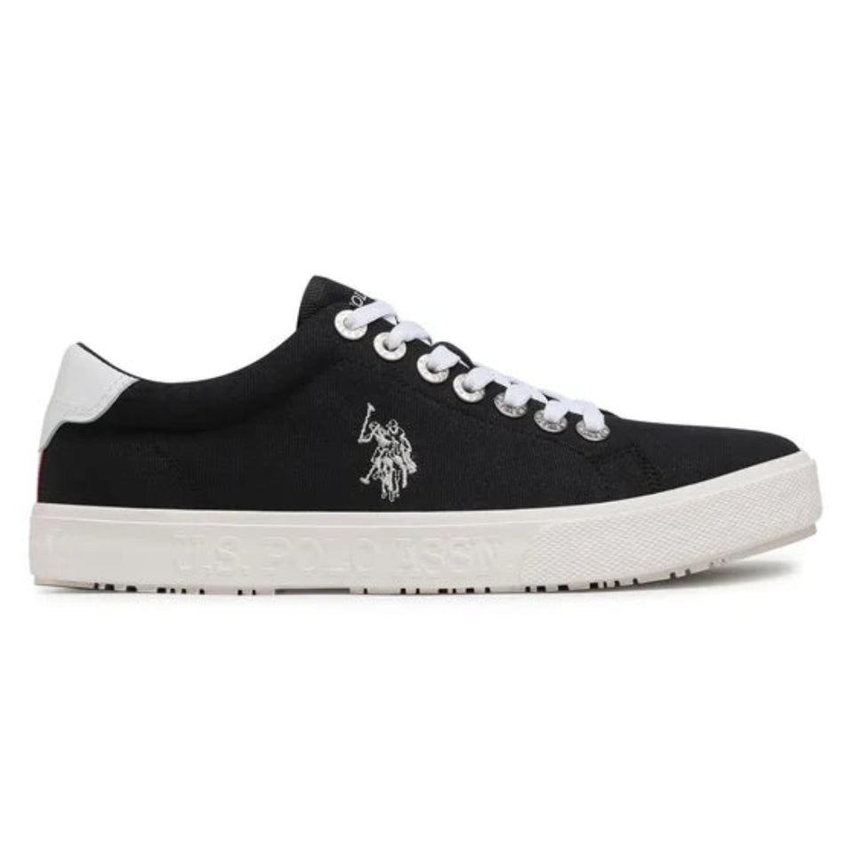 U.S. Polo Assn. Men's Black Jaxon Marcs Sneakers