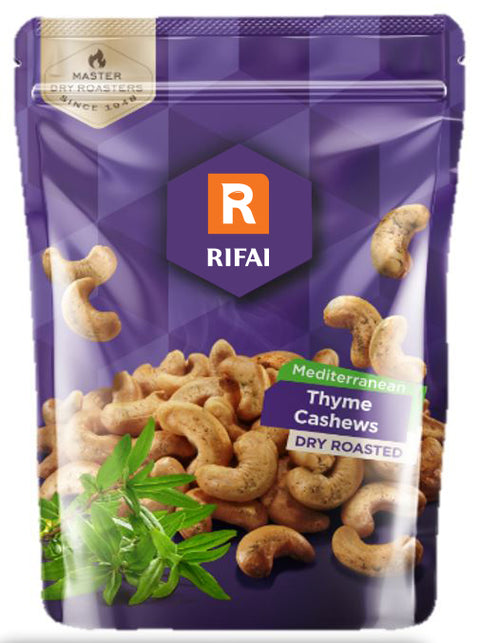 Al Rifai Mediterranean Thyme Cashews Dry Roasted 150g