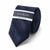 Club Room Men's Navy Textured Stripe Hoskin Classic Neckties