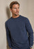 Sinsay Men's Washed Navy Long Sleeve Sweatshirt | Sinsay In Lebanon