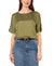Vince Camuto Women's Olive Green Satin Dolman-sleeve Top Blouse | Vince Camuto In Lebanon