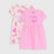 Sinsay Girl's Multicolor Short Sleeve Ruffled 2-Pack Dresses
