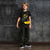 Sinsay Boy's Black- Multicolored Zipper Belt Bag