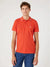 Wrangler Men's Orange Short Sleeve Polo T-Shirt | Wrangler In Lebanon