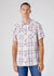 Wrangler Men's Multicolor Checkered Short Sleeve Western Shirt | Wrangler In Lebanon