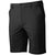 Black shorts on a white background