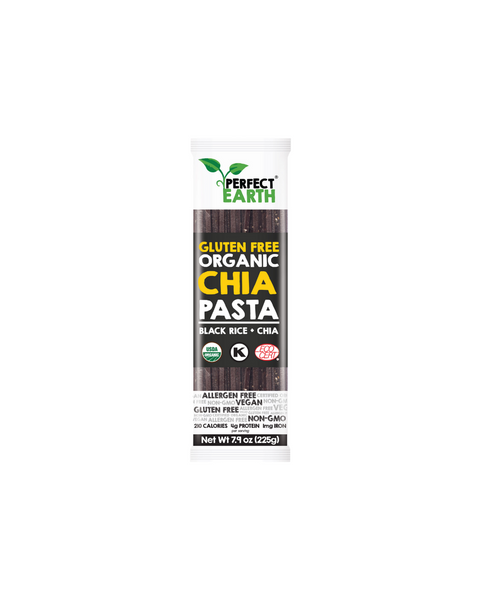 Perfect Earth Organic Black Rice Pasta with Chia 225g