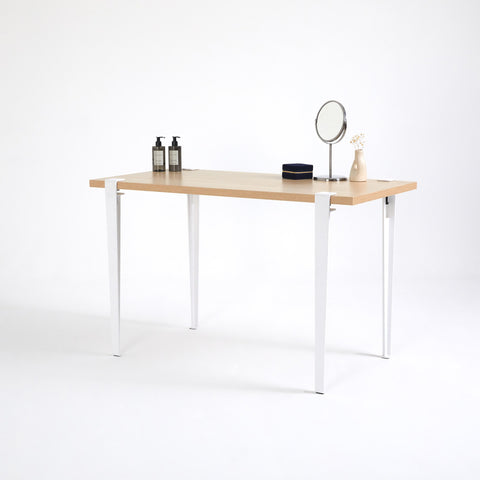 SD Home Wooden White Make-up Table 631LGG1142