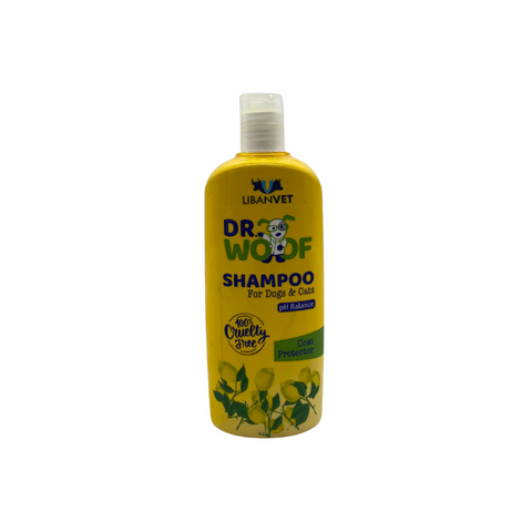 Dr.Woof Lemon Shampoo For Dogs & Cats